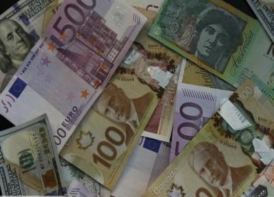 کاهش نرخ یورو، پوند و 19 ارز رسمی