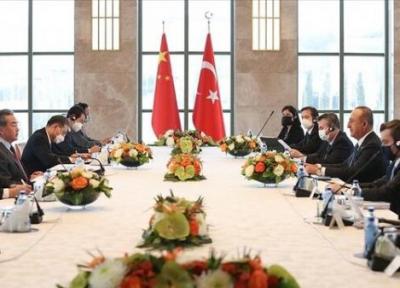 ملاقات وزرای امور خارجه ترکیه و چین در آنکارا