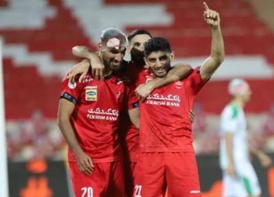 لیگ برتر فوتبال، پیروزی 2 گله پرسپولیس مقابل آلومینیوم در نیمه اول