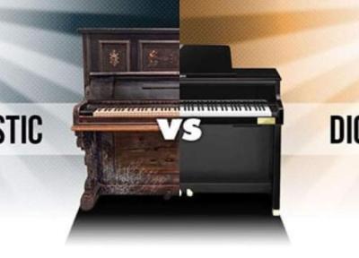 5 تفاوت صدای پیانو دیجیتال و آکوستیک